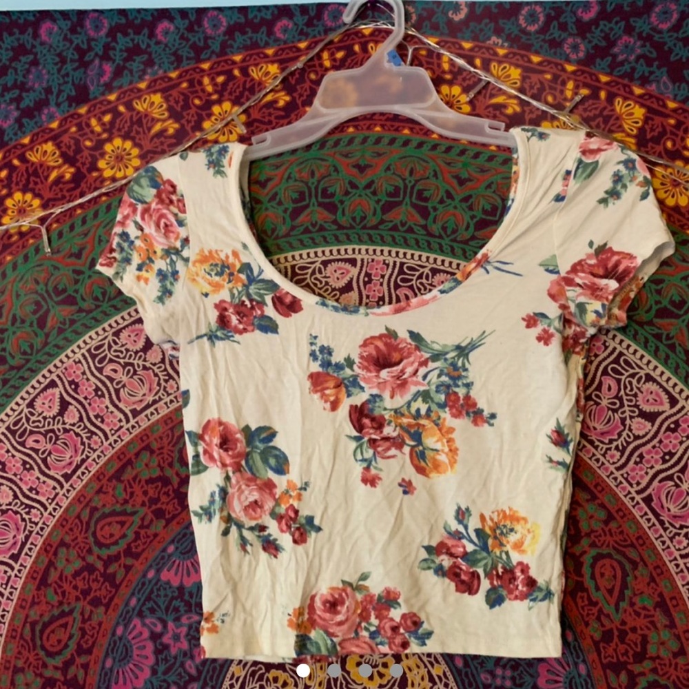 Floral Crop top